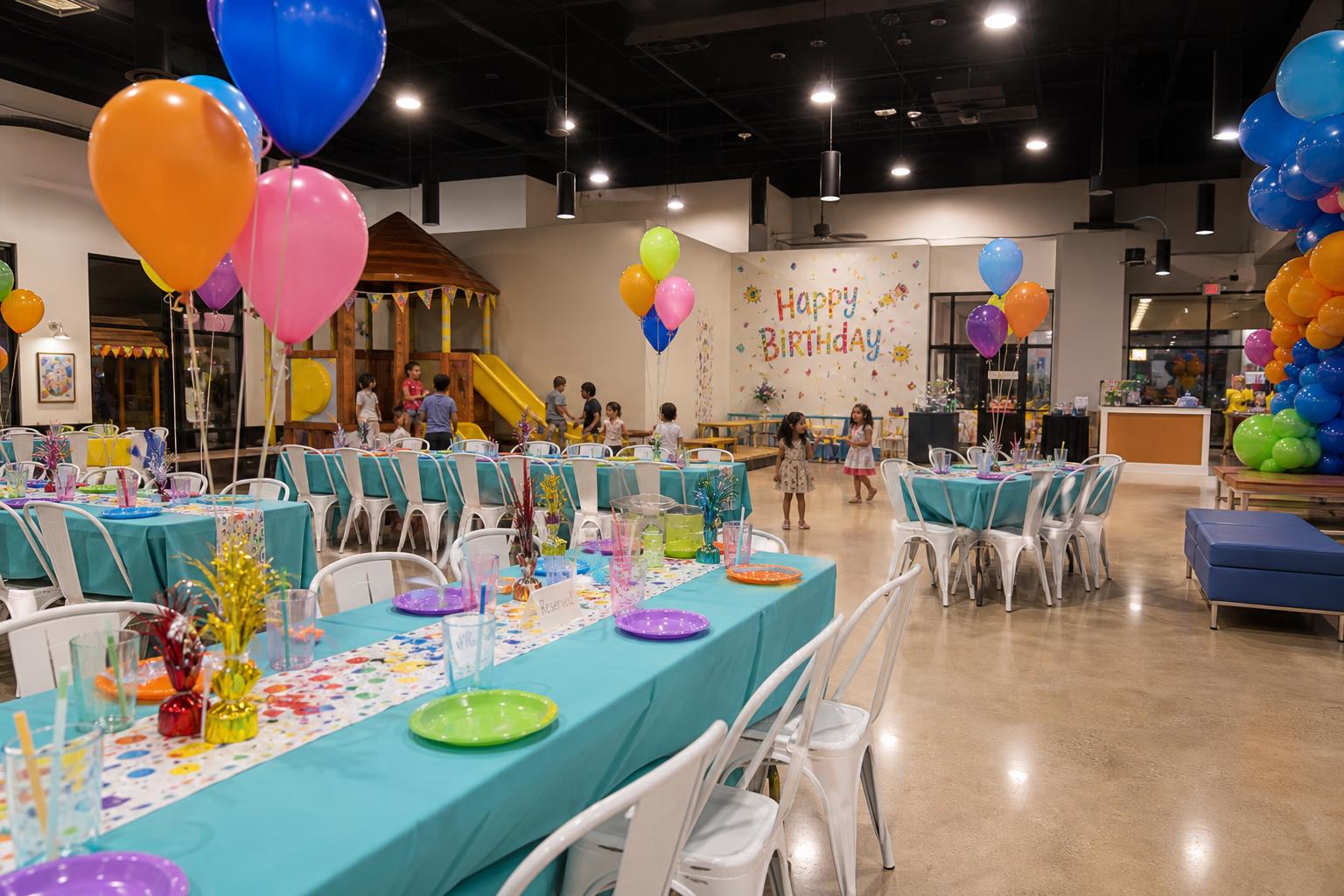 Birthday Party Venues